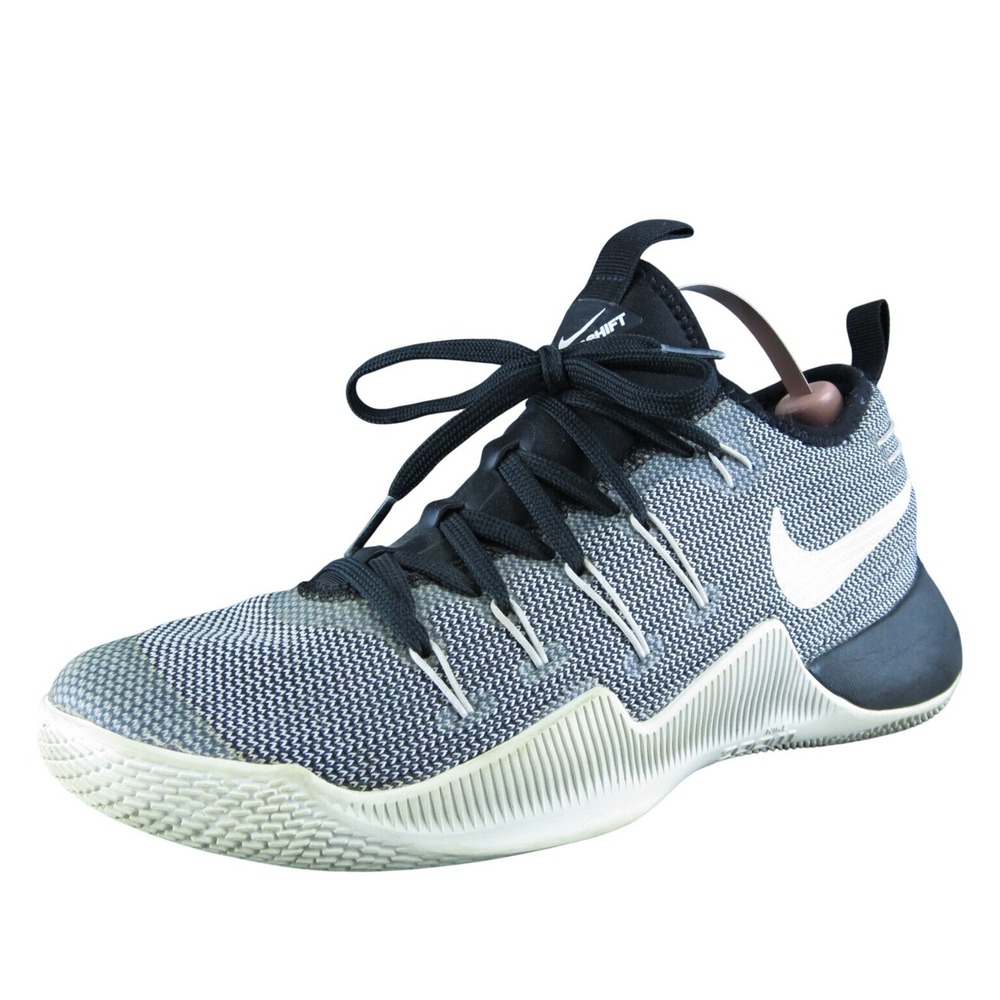 Nike Hypershift Basketball Men Sneaker Shoes Sz 8 Medium Black Synthetic Lace Up